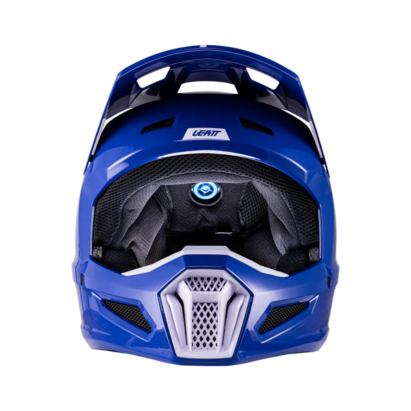 Product photo showing Leatt, V26 Moto 2.5 Helmet in Red, Colors: Blue, Grey, Pink, Red, White, Sizes: 2-2, SKU: 1026001003