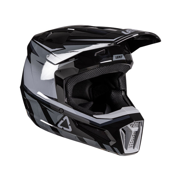 Product photo showing Leatt, V26 Moto 2.5 Helmet in White, Colors: Blue, Grey, Pink, Red, White, Sizes: 2-2, SKU: 1026001003