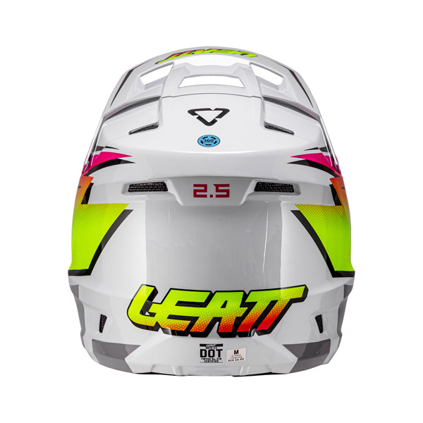 Product photo showing Leatt, V26 Moto 2.5 Helmet in Grey, Colors: Blue, Grey, Pink, Red, White, Sizes: 2-2, SKU: 1026001003