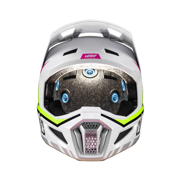Detailed product image of Leatt, V26 Moto 2.5 Helmet in Grey, Colors: Blue, Grey, Pink, Red, White, Sizes: 2-2, SKU: 1026001003
