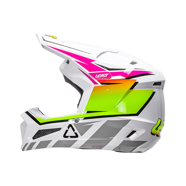 Product photo showing Leatt, V26 Moto 2.5 Helmet in Grey, Colors: Blue, Grey, Pink, Red, White, Sizes: 2-2, SKU: 1026001003