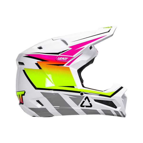 Product image of Leatt, V26 Moto 2.5 Helmet in Grey, Colors: Blue, Grey, Pink, Red, White, Sizes: 2-2, SKU: 1026001003