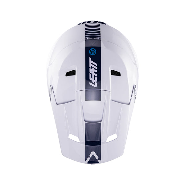 Product photo showing Leatt, V26 Moto 2.5 Helmet in White, Colors: Blue, Grey, Pink, Red, White, Sizes: 2-2, SKU: 1026001003