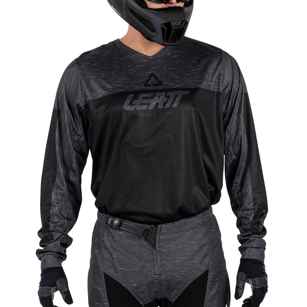Image showing Leatt, V26 Moto 3.5 Jersey in Retro Pink, Colors: Blue, Brown, Orange, Red, Retro Pink, Stealth Black/Grey, Storm Teal, Sizes: 2-5, SKU: 5026020542