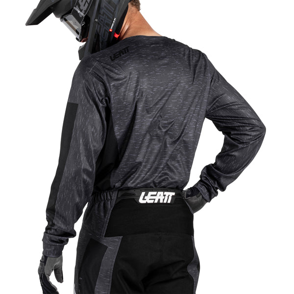 Detailed product image of Leatt, V26 Moto 3.5 Jersey in Retro Pink, Colors: Blue, Brown, Orange, Red, Retro Pink, Stealth Black/Grey, Storm Teal, Sizes: 2-5, SKU: 5026020542