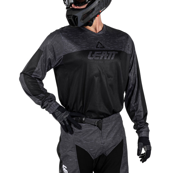 Product photo showing Leatt, V26 Moto 3.5 Jersey in Retro Pink, Colors: Blue, Brown, Orange, Red, Retro Pink, Stealth Black/Grey, Storm Teal, Sizes: 2-5, SKU: 5026020542