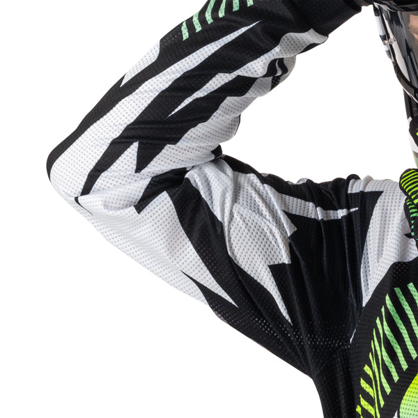 Product image of Leatt, V26 Moto 3.5 Jersey in Storm Teal, Colors: Blue, Brown, Orange, Red, Retro Pink, Stealth Black/Grey, Storm Teal, Sizes: 2-5, SKU: 5026020542