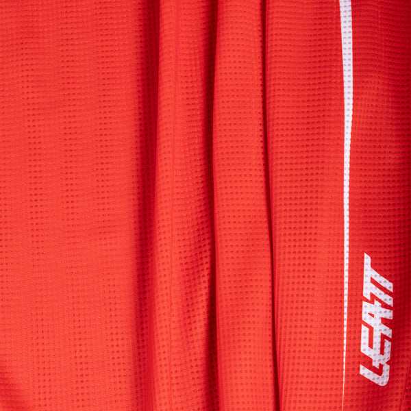Image showing Leatt, V26 Moto 3.5 Jersey in Orange, Colors: Blue, Brown, Orange, Red, Retro Pink, Stealth Black/Grey, Storm Teal, Sizes: 2-5, SKU: 5026020542