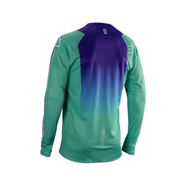 Detailed product image of Leatt, V26 Moto 4.5 Lite Jersey in Red, Colors: Orange, Pixel Blue, Purple, Red, Stealth Black/Grey, Teal, White, Sizes: 2-3, SKU: 5026000422