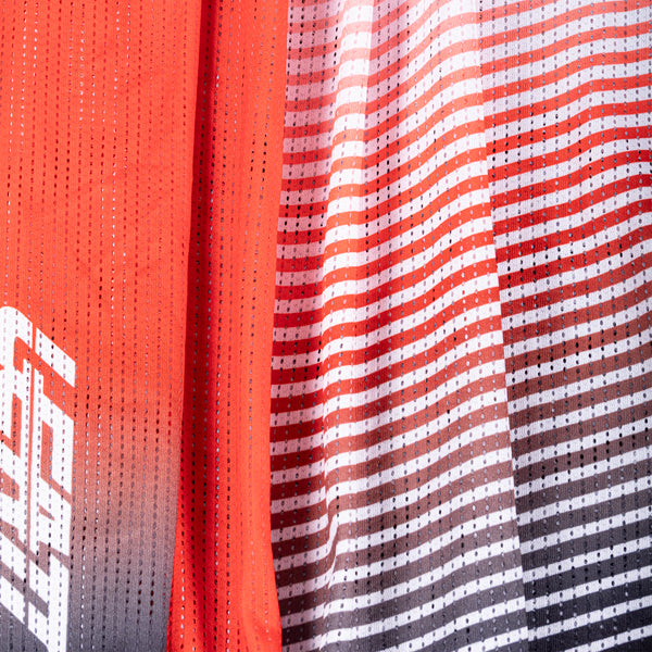 Image showing Leatt, V26 Moto 4.5 X-Flow Jersey, Colors: Black, Pixel Blue, Red, Sizes: 2-3, SKU: 5026000524