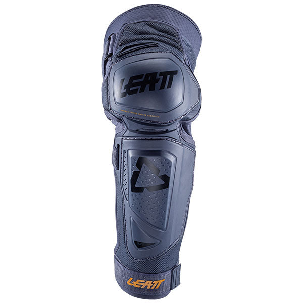 Detailed product image of Leatt, EXT Knee & Shin Guard in Flint, Colors: Black, Flint, Fuel/Black, White/Black, Sizes: L/XL, S/M, SKU: 5022141261