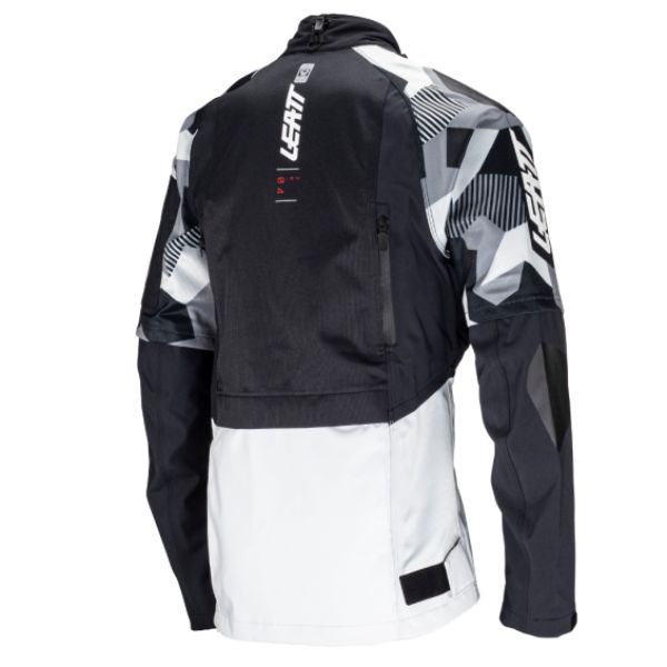 Image showing Leatt, Moto 4.5 HydraDri Jacket in Forge Grey, Colors: Black, Cactus, Forge Grey, Sizes: 2-5, SKU: 5023030250