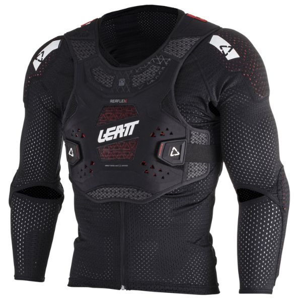 Studio product image of Leatt, ReaFlex Body Protector in Black, Sizes: 2-2, SKU: 5024060380