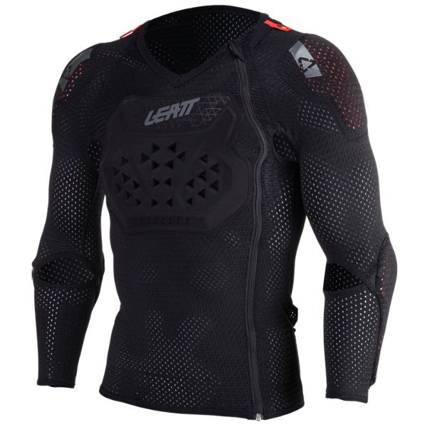 Detailed product image of Leatt, ReaFlex Stealth Body Protector in Black, Sizes: 2-2, SKU: 5024060460