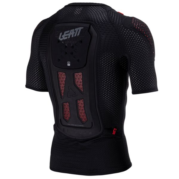 Product image of Leatt, ReaFlex Stealth Body Tee in Black, Sizes: 2-2, SKU: 5024060480