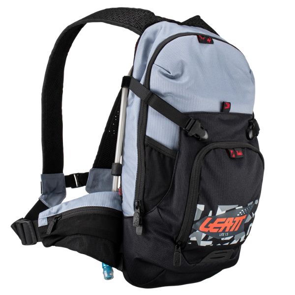 Product photo showing Leatt, Moto Lite 1.5 Hydration System, Colors: Black, Forge, SKU: 7024070280