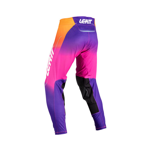 Product photo showing Leatt, V26 Moto 5.5 IKS Pants in Black, Colors: Black, Orange, Pinata Teal, Purple, Royal Blue/Red, Tiger Pink, Sizes: 28-40, SKU: 5026000221