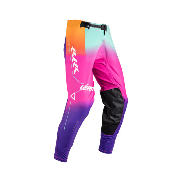 Detailed product image of Leatt, V26 Moto 5.5 IKS Pants in Black, Colors: Black, Orange, Pinata Teal, Purple, Royal Blue/Red, Tiger Pink, Sizes: 28-40, SKU: 5026000221