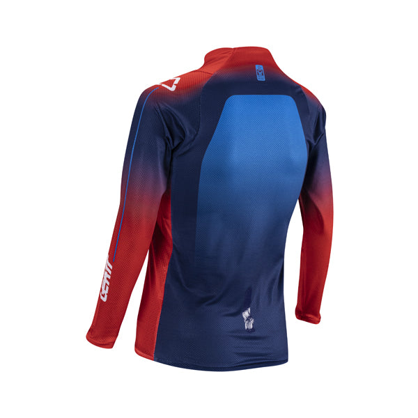 Product image of Leatt, V26 Moto 4.5 Jersey (Youth) in Orange, Colors: Orange, Royal Blue/Red, Stealth Black/Grey, Tiger Pink, Sizes: Y-LG, Y-MD, Y-SM, Y-XL, SKU: 5026000903