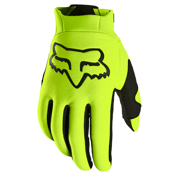 Product image of Legion Thermo Glove FloYellow 1 motocross gloves showing fit, construction, and colorway | Available at BTO Sports
