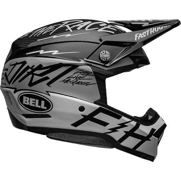 motorcycle helmet, showing aerodynamic shell design, ventilation ports, and secure retention system built for rider comfort and protection. SKU 07143948.