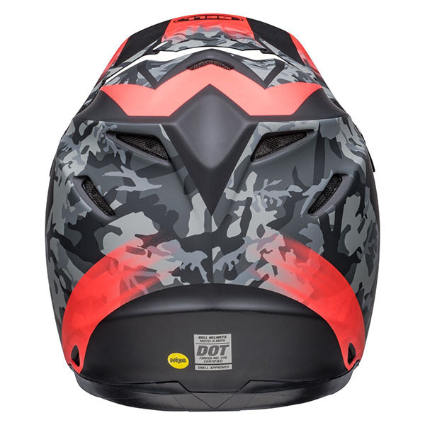 motorcycle helmet, angled view, showing aerodynamic shell design, ventilation ports, and secure retention system built for rider comfort and protection