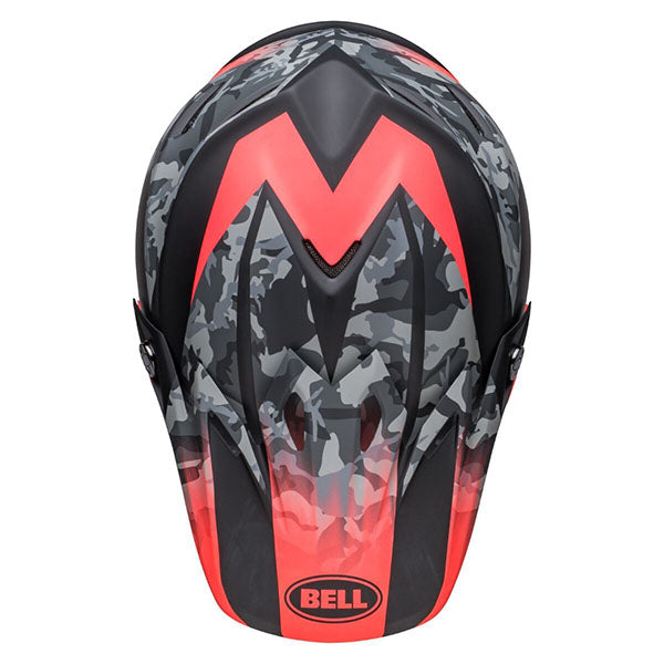 motorcycle helmet, showing aerodynamic shell design, ventilation ports, and secure retention system built for rider comfort and protection