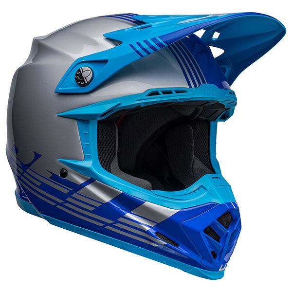 motorcycle helmet, showing aerodynamic shell design, ventilation ports, and secure retention system built for rider comfort and protection. SKU 07136184.