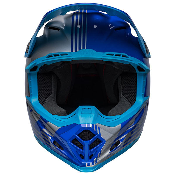 motorcycle helmet, showing aerodynamic shell design, ventilation ports, and secure retention system built for rider comfort and protection. SKU 07136177.