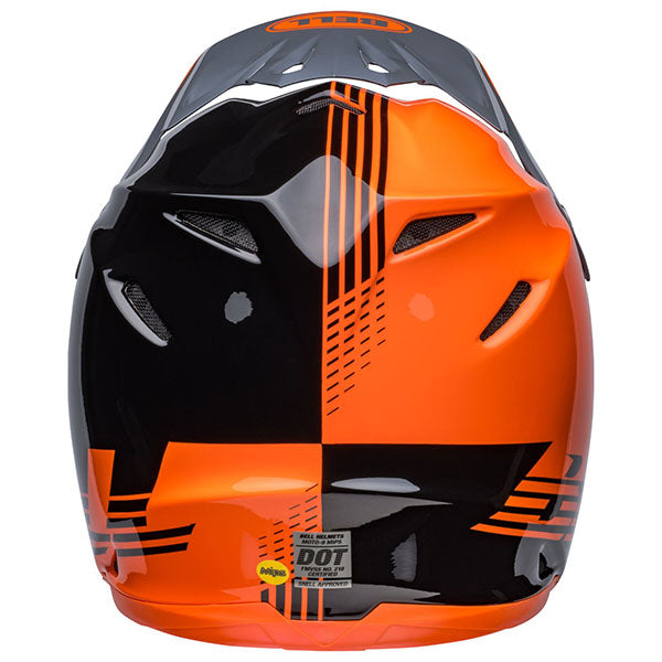 motorcycle helmet, showing aerodynamic shell design, ventilation ports, and secure retention system built for rider comfort and protection
