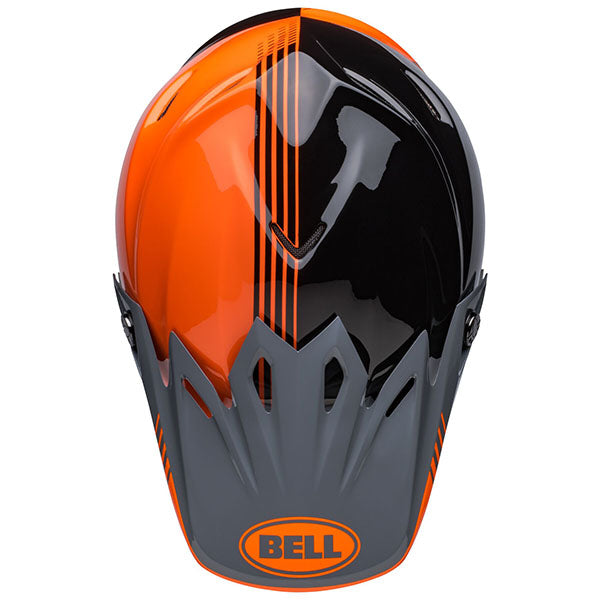 motorcycle helmet, showing aerodynamic shell design, ventilation ports, and secure retention system built for rider comfort and protection