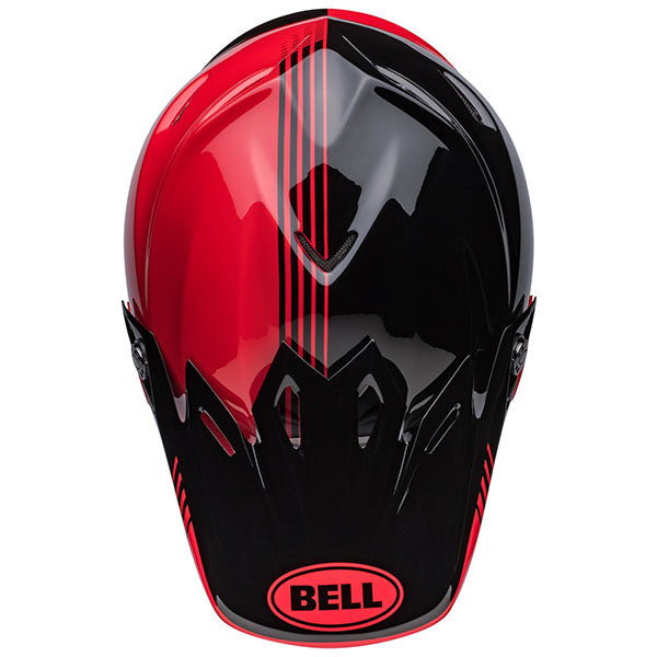 motorcycle helmet, showing aerodynamic shell design, ventilation ports, and secure retention system built for rider comfort and protection