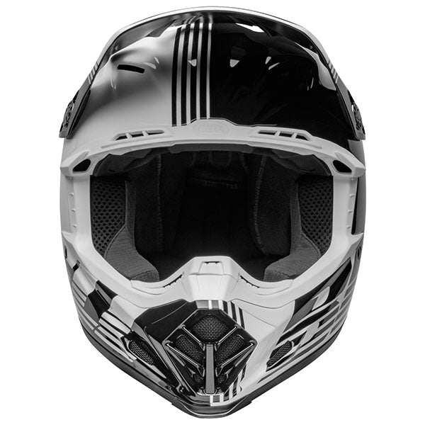motorcycle helmet, showing aerodynamic shell design, ventilation ports, and secure retention system built for rider comfort and protection. SKU 07136209.