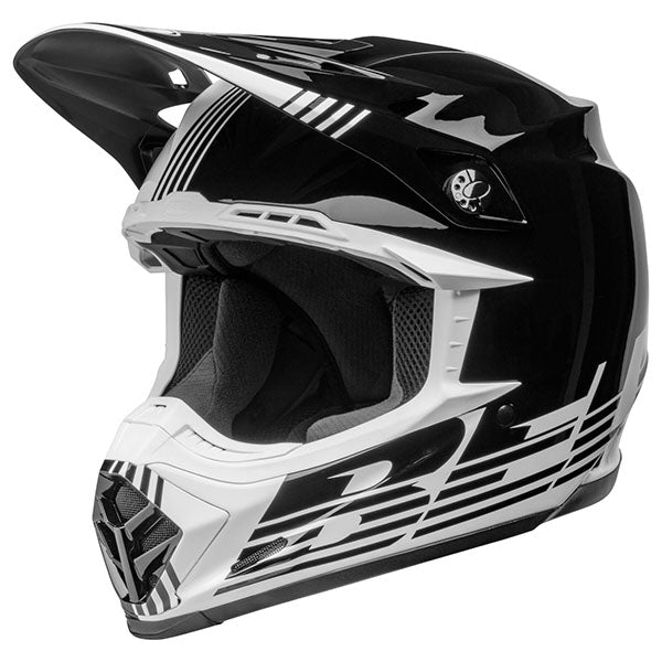 motorcycle helmet, showing aerodynamic shell design, ventilation ports, and secure retention system built for rider comfort and protection. SKU 07136208.