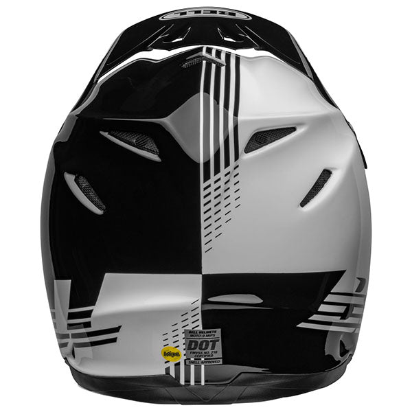 motorcycle helmet, showing aerodynamic shell design, ventilation ports, and secure retention system built for rider comfort and protection. SKU 07136201.
