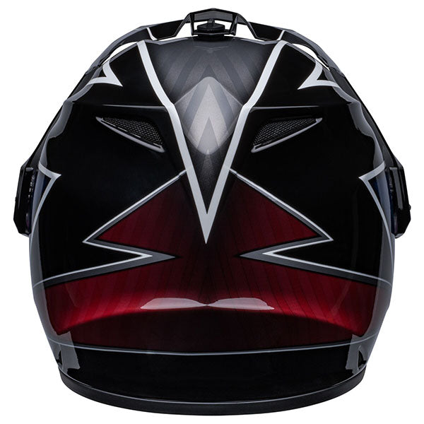 motorcycle helmet, showing aerodynamic shell design, ventilation ports, and secure retention system built for rider comfort and protection. SKU 07136377.