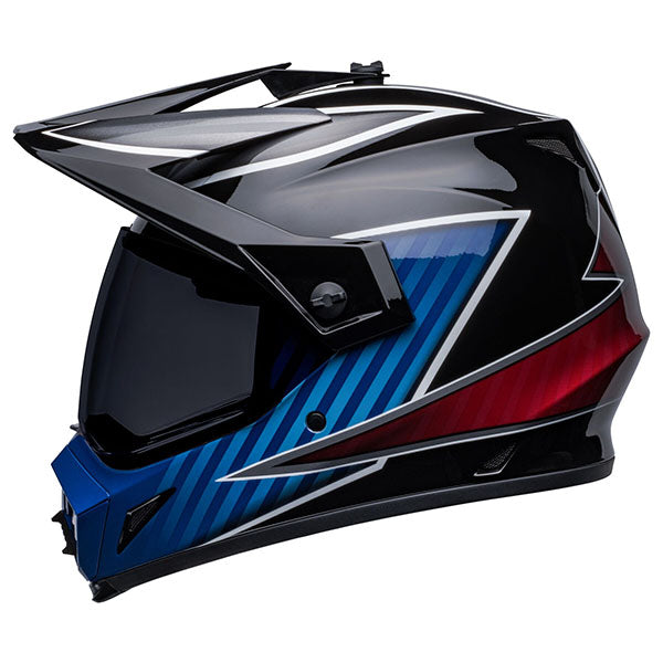 motorcycle helmet, showing aerodynamic shell design, ventilation ports, and secure retention system built for rider comfort and protection. SKU 07136384.