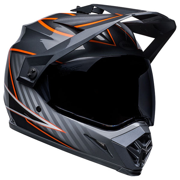 motorcycle helmet, showing aerodynamic shell design, ventilation ports, and secure retention system built for rider comfort and protection. SKU 07136720.