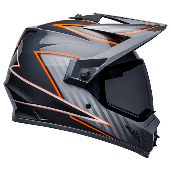 motorcycle helmet, showing aerodynamic shell design, ventilation ports, and secure retention system built for rider comfort and protection. SKU 07136410.
