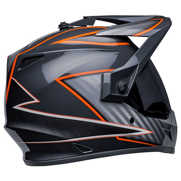motorcycle helmet, showing aerodynamic shell design, ventilation ports, and secure retention system built for rider comfort and protection. SKU 07136387.