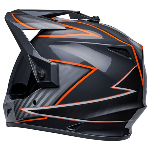 motorcycle helmet, showing aerodynamic shell design, ventilation ports, and secure retention system built for rider comfort and protection. SKU 07136413.