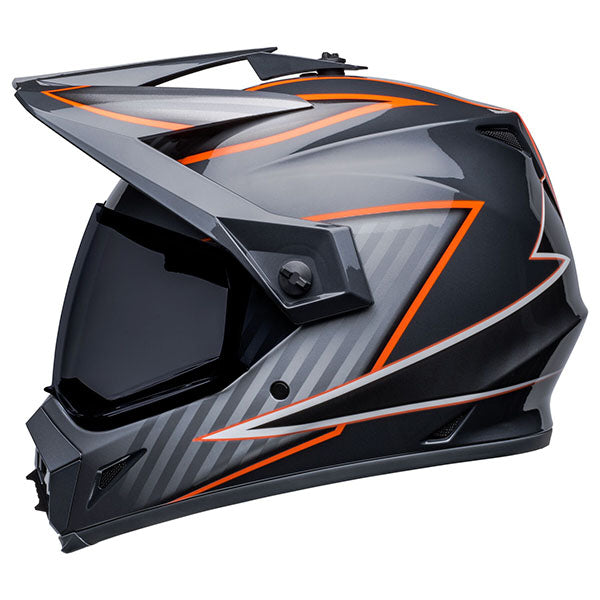 motorcycle helmet, showing aerodynamic shell design, ventilation ports, and secure retention system built for rider comfort and protection. SKU 07136411.