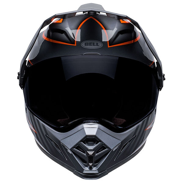 motorcycle helmet, showing aerodynamic shell design, ventilation ports, and secure retention system built for rider comfort and protection. SKU 07136728.
