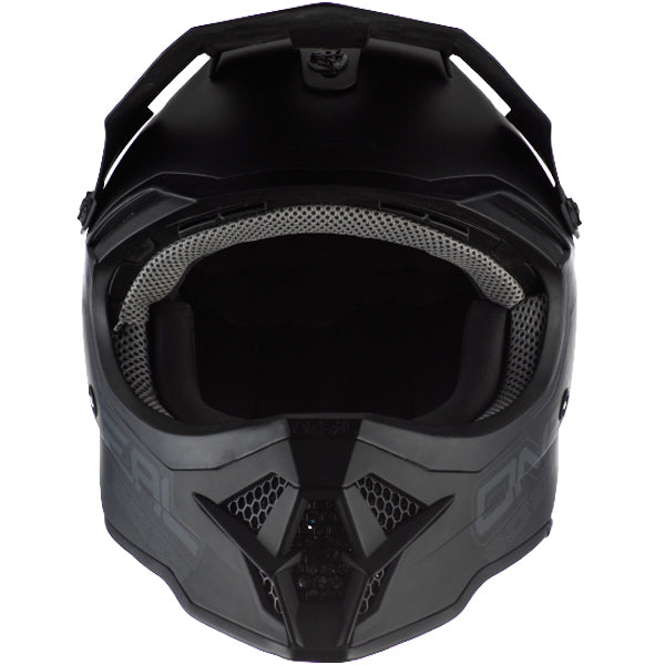 Detailed studio photograph of O'Neal, 3 Series Flat 2.0 Helmet, SKU 0627-012, color options Black, White, sizes XS–3X