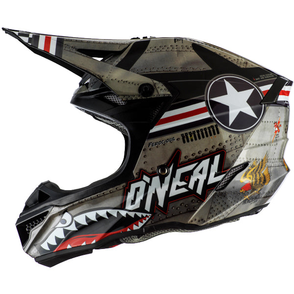 High-resolution studio image of O'Neal, 5 Series Wingman Helmet, SKU 0628-704, color options Grey/Black, sizes XS–2X