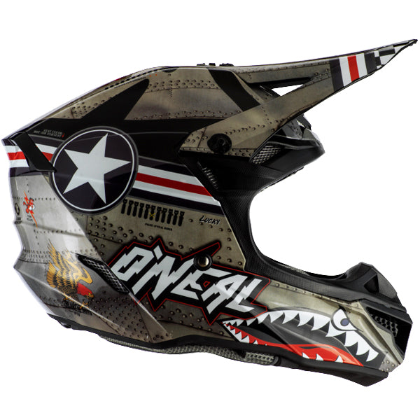 Studio product photo on a neutral background of O'Neal, 5 Series Wingman Helmet, SKU 0628-701, color options Grey/Black, sizes XS–2X