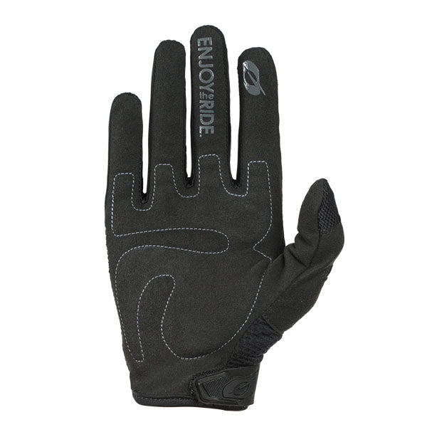 Product photo of O'Neal, Element Racewear V.24 Glove (Youth), Offroad Gloves, SKU E032-001, color options Black, Blue, Red, Orange, Neon Yellow, sizes Y-XS, Y-SM, Y-MD, Y-LG, Y-XL