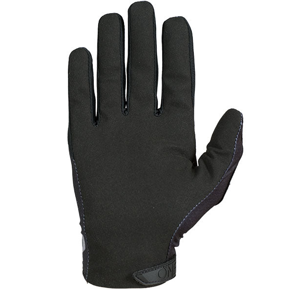High-resolution studio image of O'Neal, Matrix Static V.25 Glove, Offroad Gloves, SKU 0391-229, color options Black/Grey, sizes XL–2X