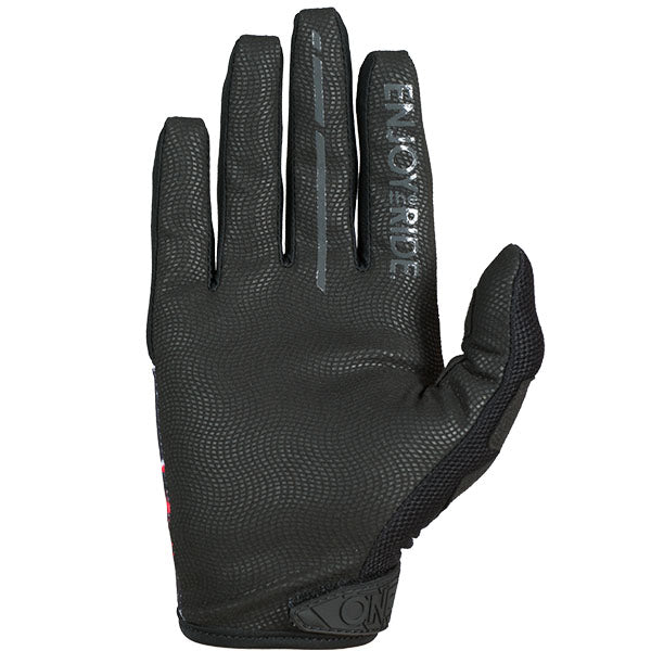 High-resolution studio image of O'Neal, Mayhem Attack V.25 Glove, Offroad Gloves, SKU M031-029, color options Black/White, sizes XL–2X