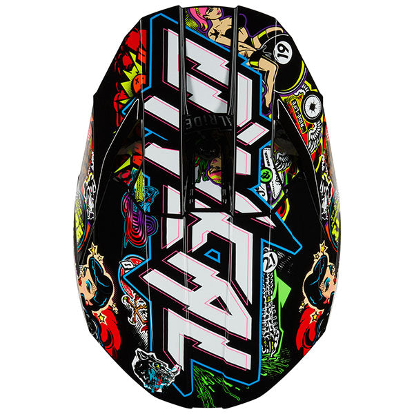 Detailed studio photograph of O'Neal, 3 Series Crank V.25 Helmet, SKU 0625-152, color options Multi, sizes XS–2X